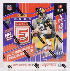 2022 Panini Donruss Elite NFL Football Hobby Box